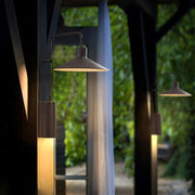 Moderne Außenwandleuchte schwarz LED IP65 für Fassade und Terrasse