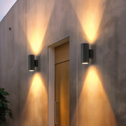 Wetterfeste Aluminium-Außenwandleuchte mit LED – Modernes Design & IP65 Schutz | Marthova.de
