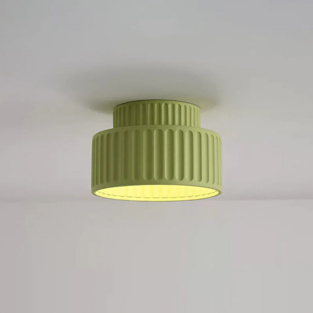 Vintage Deckenleuchte für niedrige Decken stilvolle Lampe für Wohnzimmer Schlafzimmer Küche