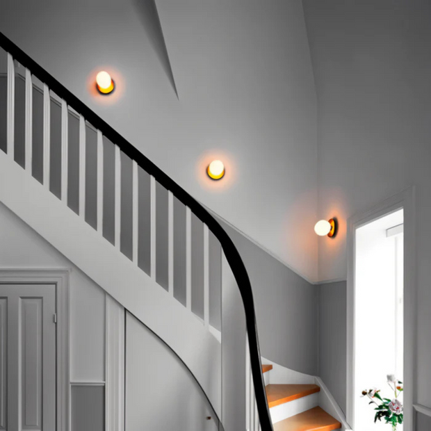 KristallLeucht Duo LED Deckenleuchte und Wandleuchte für Wohnzimmer Küche Flur