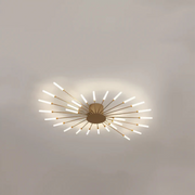 Moderne LED Deckenleuchte Wohnzimmer energiesparend 15m2 LuxHalo