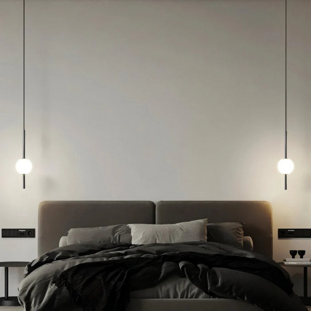 LuxLicht Pendelleuchte modern LED Wohnzimmer Schlafzimmer Lampe