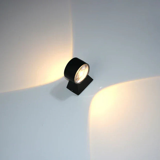 WetterGlanz Gartenleuchte IP65 Aluminium LED Außenbeleuchtung