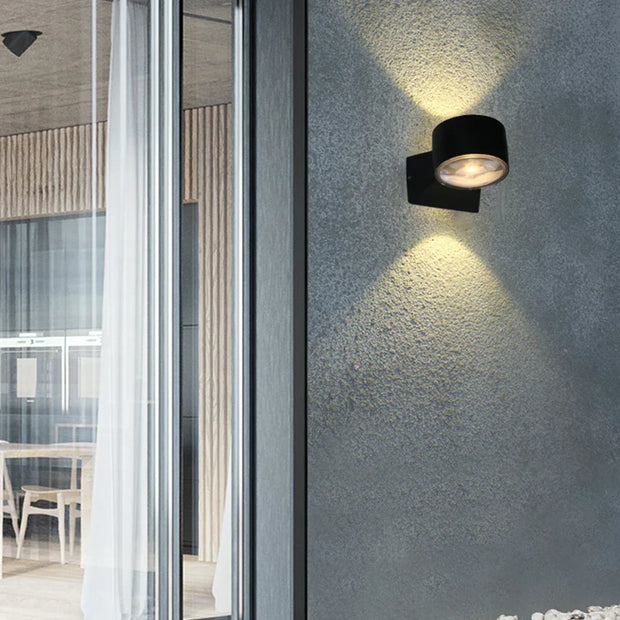 WetterGlanz Gartenleuchte IP65 Aluminium LED Außenbeleuchtung