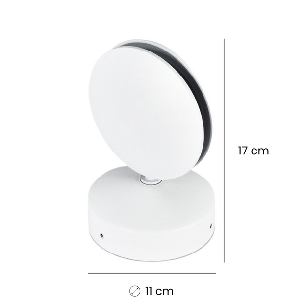 LichtOrbit 360 LED Lampe außen innen drehbar modern IP65 wetterfest