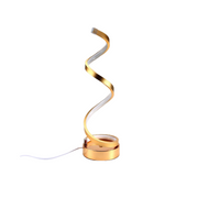 LichtSpirale LED Tischlampe dimmbar modern energiesparend für Wohnzimmer und Büro