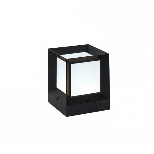 moderne außenlampe für einfahrt und garten wetterfest mit led