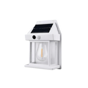 Solar LED Wandlampe außen kabellos wetterfest mit Bewegungsmelder