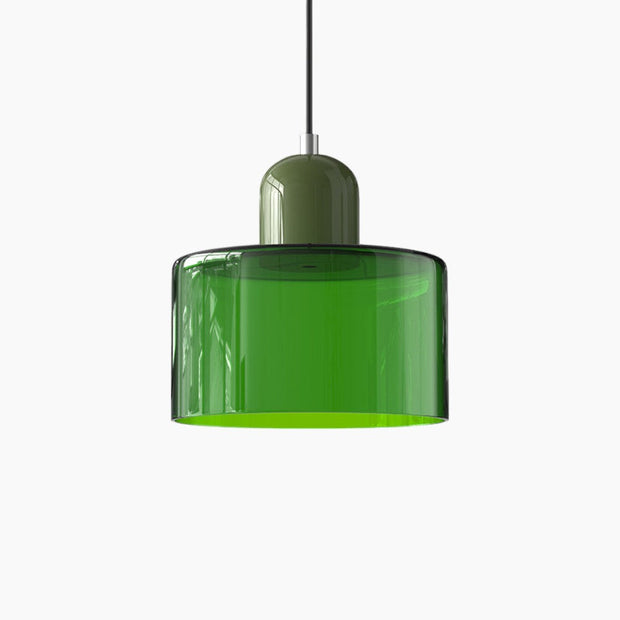 Glas-Pendelleuchte - LED, Glas/Metall, Max 12W, Druckknopfschalter, E27, CE/UL zertifiziert, moderne Eleganz Deckenlampen