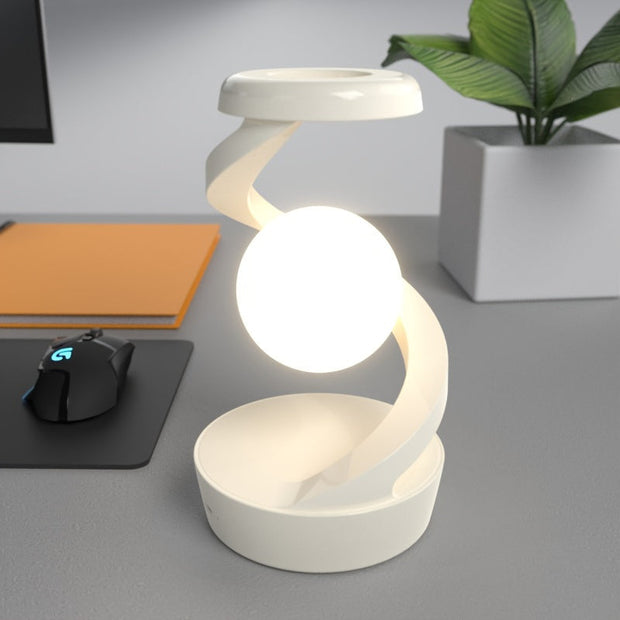 RGB Schreibtischlampe mit Gestensteuerung und kabelloser Ladefunktion