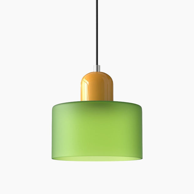 Glas-Pendelleuchte - LED, Glas/Metall, Max 12W, Druckknopfschalter, E27, CE/UL zertifiziert, moderne Eleganz Deckenlampen