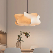 Japanische Wabi Sabi Pendelleuchte für Wohnzimmer oder Esstisch