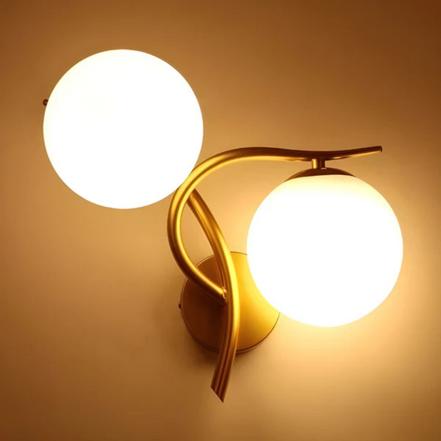 GlasGold Wandlicht