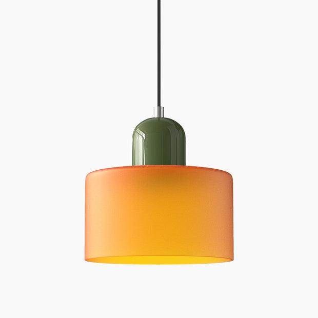 Glas-Pendelleuchte - LED, Glas/Metall, Max 12W, Druckknopfschalter, E27, CE/UL zertifiziert, moderne Eleganz Deckenlampen
