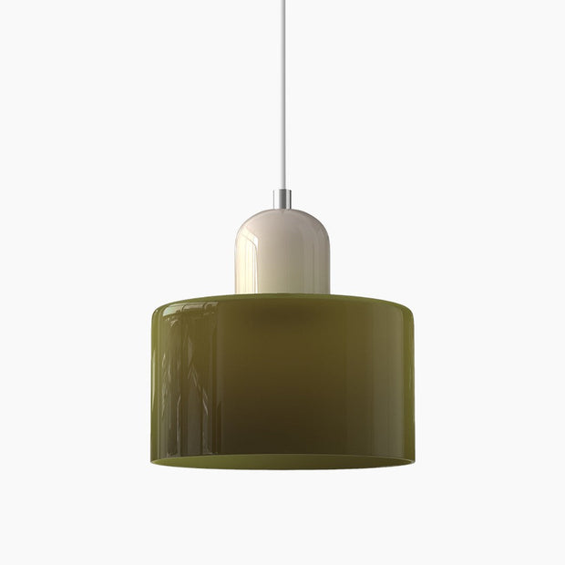 Glas-Pendelleuchte - LED, Glas/Metall, Max 12W, Druckknopfschalter, E27, CE/UL zertifiziert, moderne Eleganz Deckenlampen