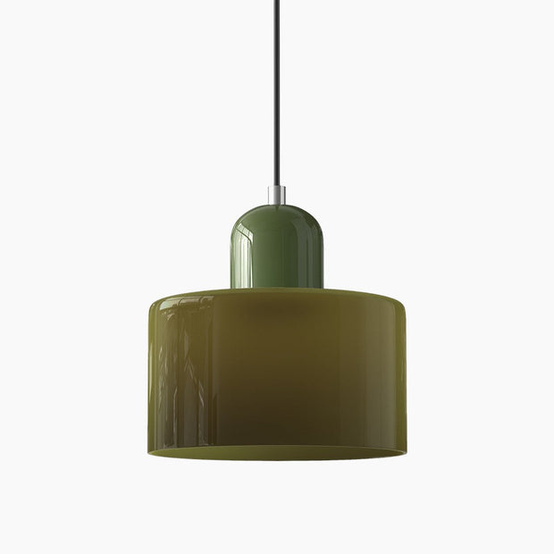 Glas-Pendelleuchte - LED, Glas/Metall, Max 12W, Druckknopfschalter, E27, CE/UL zertifiziert, moderne Eleganz Deckenlampen