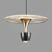 Moderne LED Hängelampe für Esszimmer und Wohnzimmer mit Acryl Design