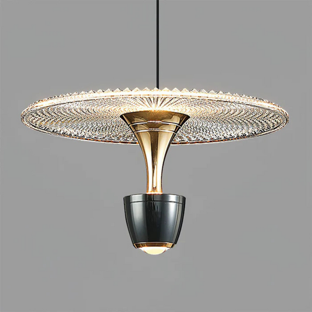 Moderne LED Hängelampe für Esszimmer und Wohnzimmer mit Acryl Design