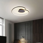 LichtGlamour LED Deckenlampe modern Schlafzimmer Wohnzimmer elegant dimmbar