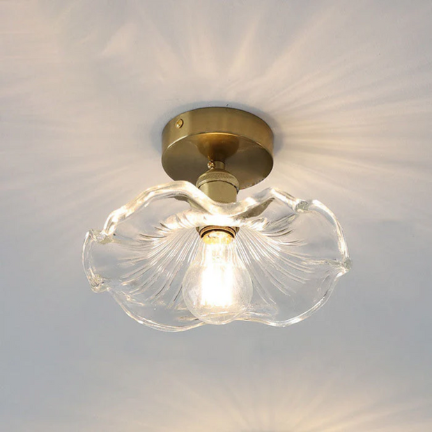 Glasblüte Deckenleuchte Wohnzimmer Schlafzimmer elegant modern Lampe