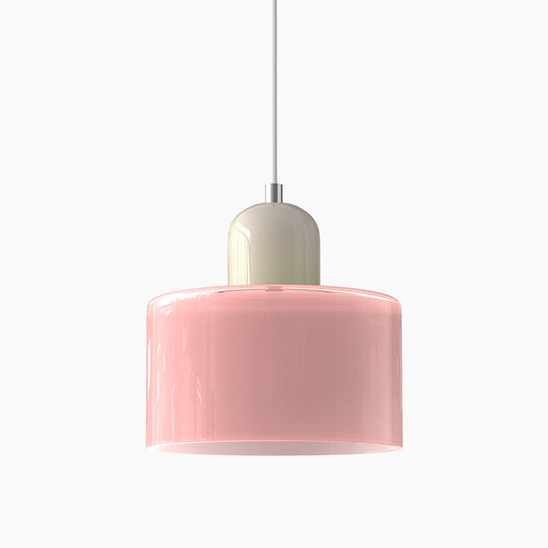 Glas-Pendelleuchte - LED, Glas/Metall, Max 12W, Druckknopfschalter, E27, CE/UL zertifiziert, moderne Eleganz Deckenlampen