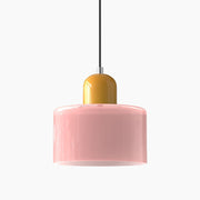Glas-Pendelleuchte - LED, Glas/Metall, Max 12W, Druckknopfschalter, E27, CE/UL zertifiziert, moderne Eleganz Deckenlampen