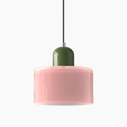 Glas-Pendelleuchte - LED, Glas/Metall, Max 12W, Druckknopfschalter, E27, CE/UL zertifiziert, moderne Eleganz Deckenlampen