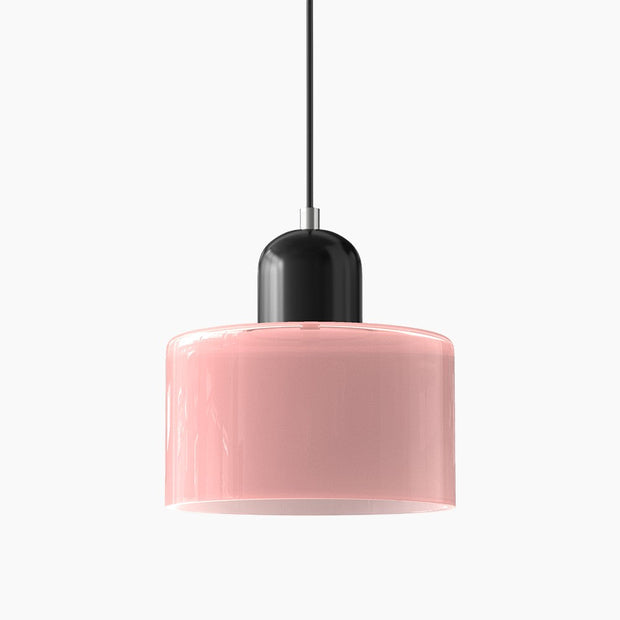 Glas-Pendelleuchte - LED, Glas/Metall, Max 12W, Druckknopfschalter, E27, CE/UL zertifiziert, moderne Eleganz Deckenlampen