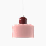 Glas-Pendelleuchte - LED, Glas/Metall, Max 12W, Druckknopfschalter, E27, CE/UL zertifiziert, moderne Eleganz Deckenlampen