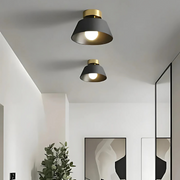 Retro LED Deckenlampe Wohnzimmer Vintage Stil Modern E27