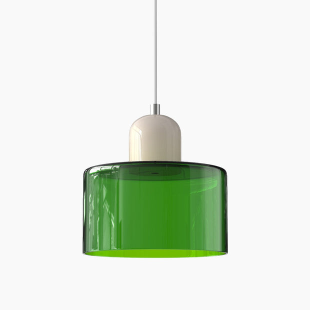 Glas-Pendelleuchte - LED, Glas/Metall, Max 12W, Druckknopfschalter, E27, CE/UL zertifiziert, moderne Eleganz Deckenlampen