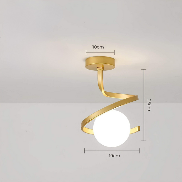 Moderne LED Deckenleuchte Wohnzimmer Schlafzimmer energiesparend stilvoll