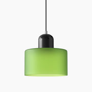 Glas-Pendelleuchte - LED, Glas/Metall, Max 12W, Druckknopfschalter, E27, CE/UL zertifiziert, moderne Eleganz Deckenlampen