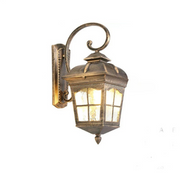 NachtGlanz Außenwandleuchte wetterfeste Wandlampe für Terrasse Balkon Garten