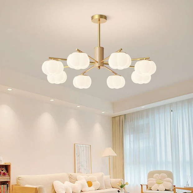 Moderne Deckenleuchte Holz Kinderzimmer LED Wohnzimmerlampe
