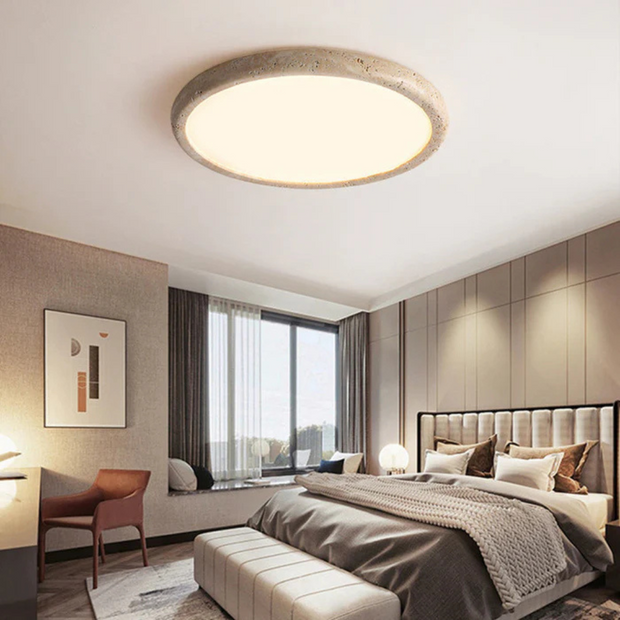 Naturstein Deckenlampe LED Wohnzimmer Schlafzimmer Modern