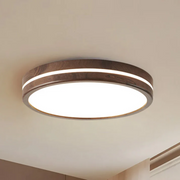 Holz LED Deckenleuchte Wohnzimmer Modern Skandinavisch Holzoptik