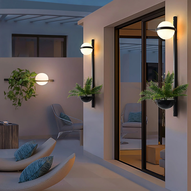 Wandlumen Lux moderne LED Außenwandleuchte wetterfest IP65 energieeffizient