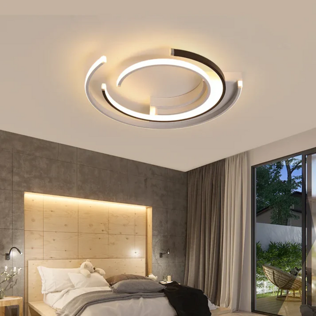 Moderne LED Deckenleuchte für Wohnzimmer Schlafzimmer energiesparend und stilvoll