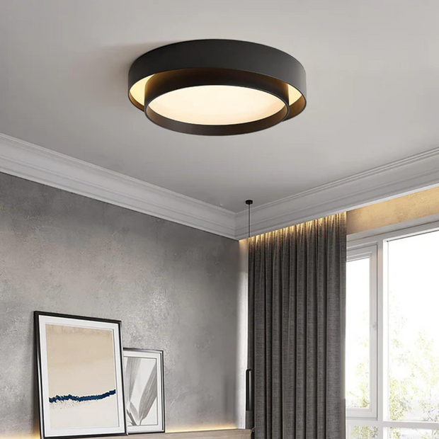 Moderne LED Deckenleuchte dimmbar für Wohnzimmer und Schlafzimmer