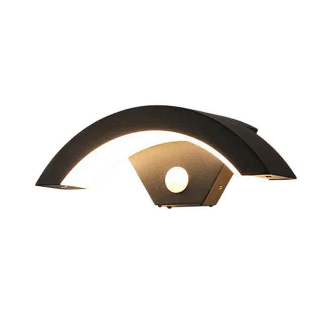 LichtGlanz Außenwandlampe IP65 wasserdicht modern LED langlebig elegant
