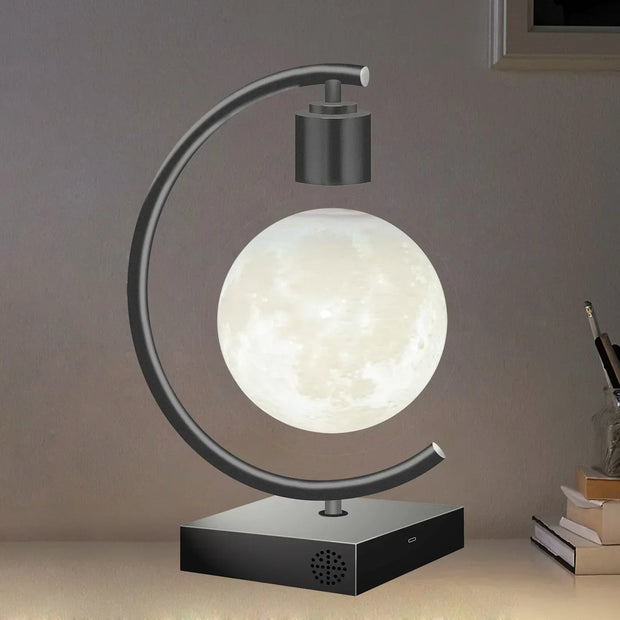 SchwebeMond Lampe schwebende dimmbare LED Mondlampe für stilvolle Beleuchtung