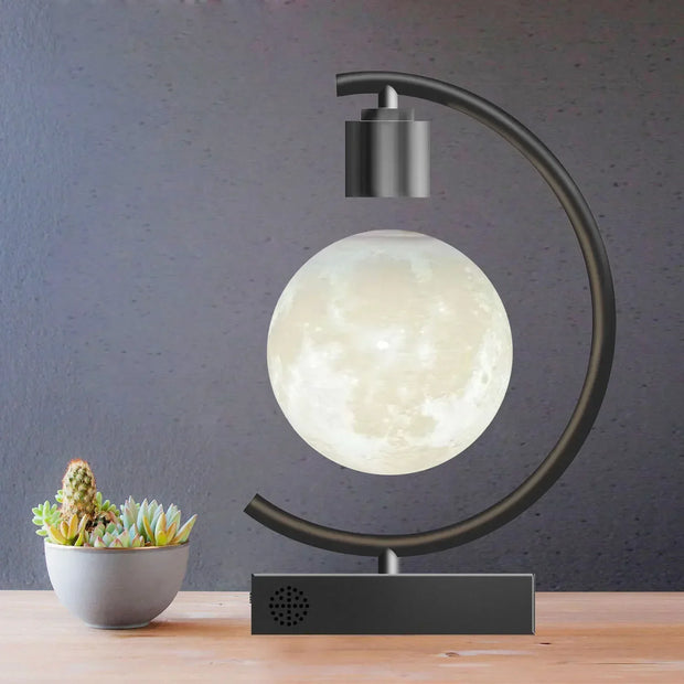 SchwebeMond Lampe schwebende dimmbare LED Mondlampe für stilvolle Beleuchtung