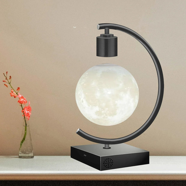 SchwebeMond Lampe schwebende dimmbare LED Mondlampe für stilvolle Beleuchtung
