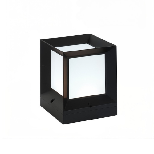 moderne außenlampe für einfahrt und garten wetterfest mit led