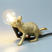 LichtMaus Art Deco Nachtlampe mit Mausfuß für Schlafzimmer