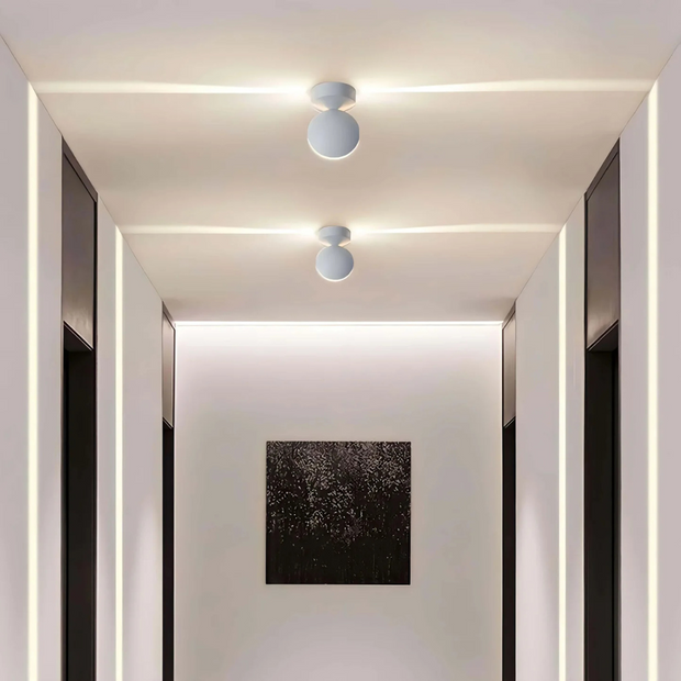 LichtOrbit 360 LED Lampe außen innen drehbar modern IP65 wetterfest