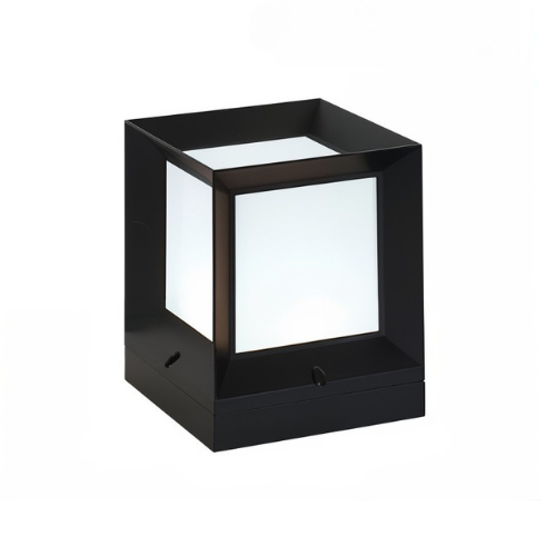 moderne außenlampe für einfahrt und garten wetterfest mit led