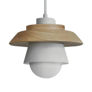Nordlysa Pendelleuchte Esstisch skandinavisches Design Holz Metall LED warmes Licht