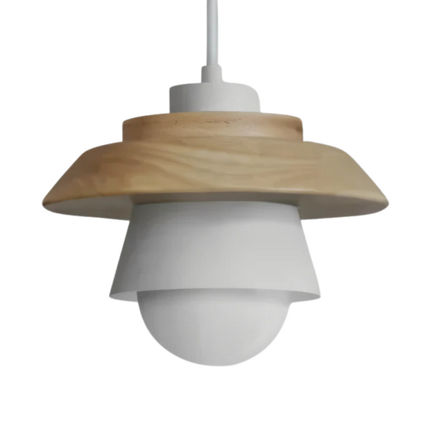 Nordlysa Pendelleuchte Esstisch skandinavisches Design Holz Metall LED warmes Licht